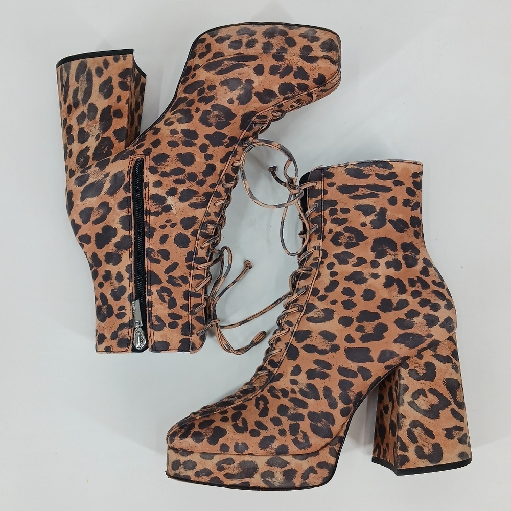 Schutz S-Marlova Lace Up Heeled Boots